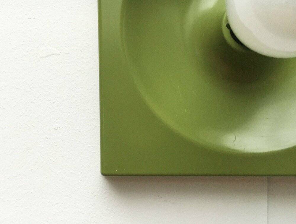 Quadro wall lamps mid-century by Jürgen Lange for Schönbuch, Germany, 1960s, set of 6.