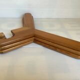 Trio of Scandinavian wooden hangers year 70
