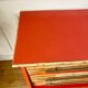 Commode en bambou et rotin vintage