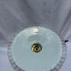 Vintage white opaline suspension lampshade