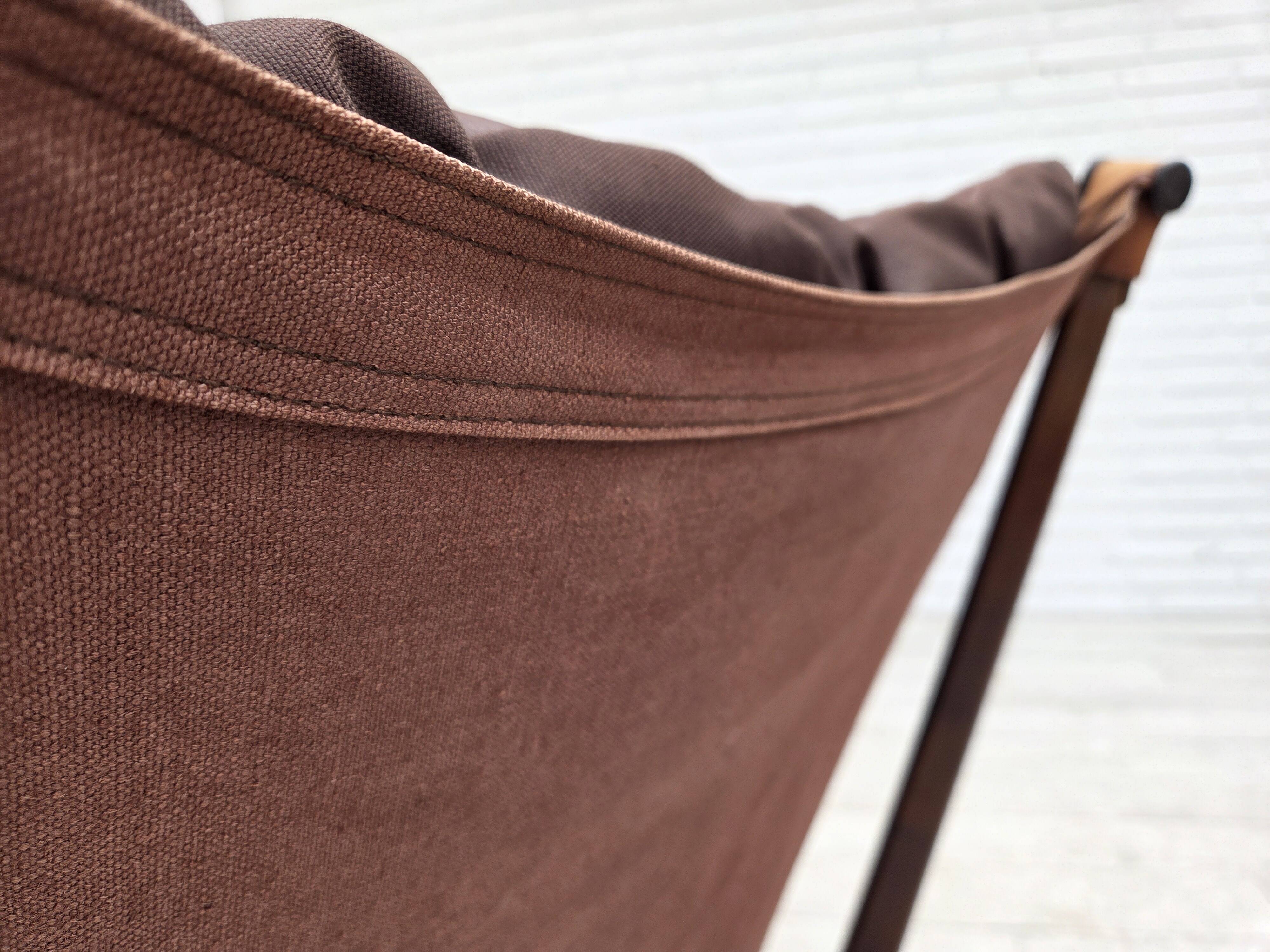 1970s, Norwegian design by Tormod Alnaes, "Trega" loungechair.