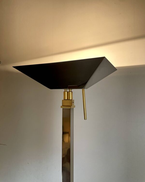 Hollywood Regency Floor Lamp by Deknudt Belgium, 1980s