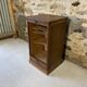 Vintage wooden curtain cabinet