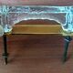 5 antique glass handles