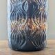 Vase Oignons West Germany Scheurich 285-18, brun noir