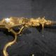 A pair of gilt bronze wall sconces in the chinese style - louis xv style