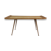Table basse bois années 50