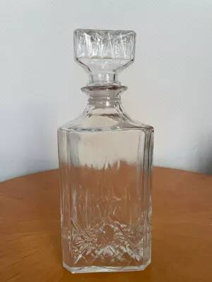 Vintage whiskey decanter