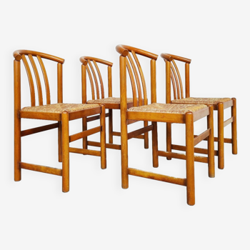 Série 4 chaises 1970