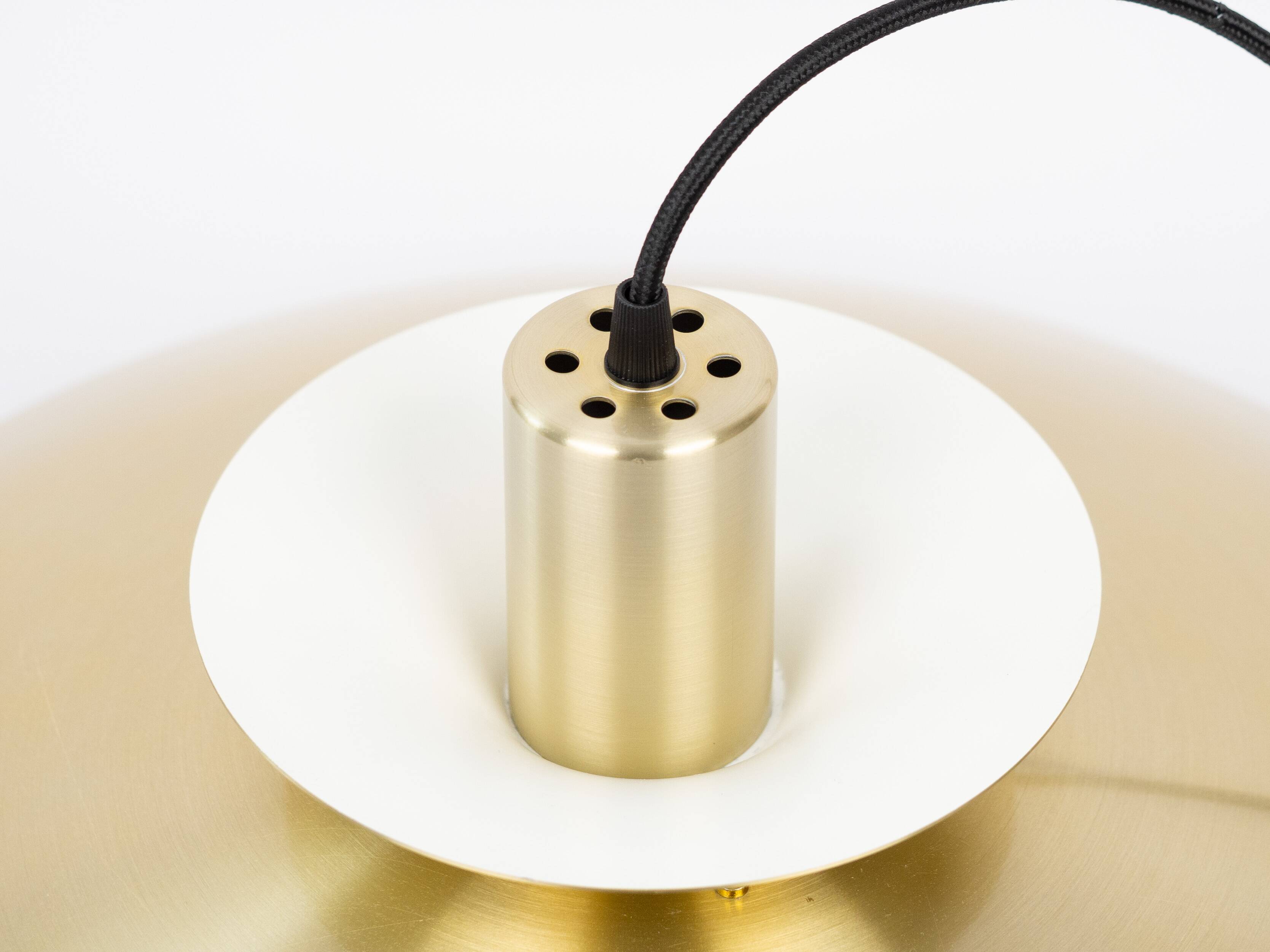 Danish vintage pendant lamp Jeka by Kurt Wiborg, 1980s