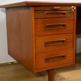 ORDO Mahogany Executive Desk – 1960