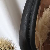 Vintage mirror on horse collar