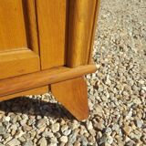 Scandinavian vintage cabinet sliding doors