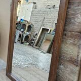 Burmese teak mirror