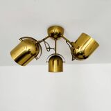 Adjustable Brass Spot Ceiling Lamp by Florian Schulz
