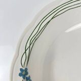 Shallow dish "Souvenir", Sarreguemines, around 1875 - 1918