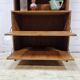 Vintage 60s teak bookcase drinks cabinet (display cabinet) 3 parts
