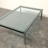 Rectangular coffee table LC10 Le Corbusier by Cassina