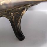 Chiseled and Embossed Cast Bronze Centerpiece / Bowl, Italy