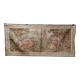Large Aubusson-style wall tapestry with a gallant scene, 196 cm