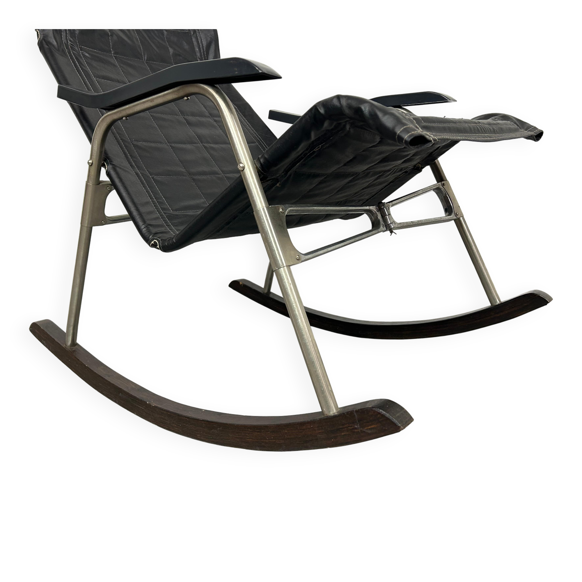 Japanese folding rocking chair by Nii Takeshi