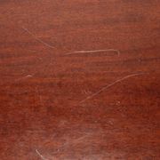Vintage coffee table from the 50s-60s in mahogany veneer and painted beech.