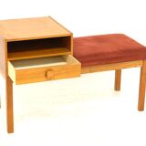 Teak telephone bench, Sweden, 1960