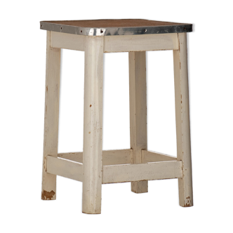 Tabouret bois vintage