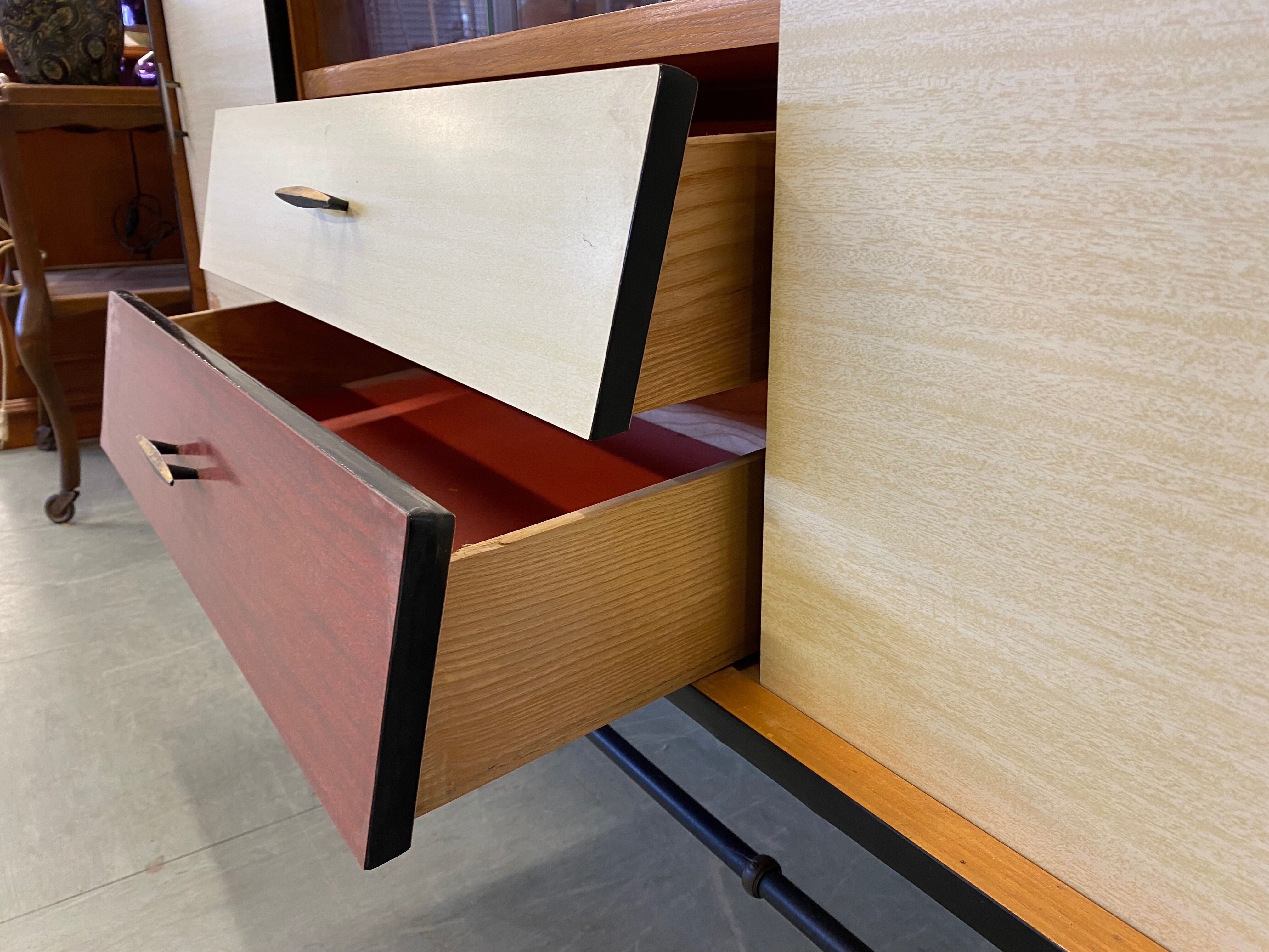 Vintage formica sideboard 1960