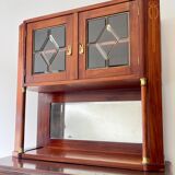 Armoire vitrée commode