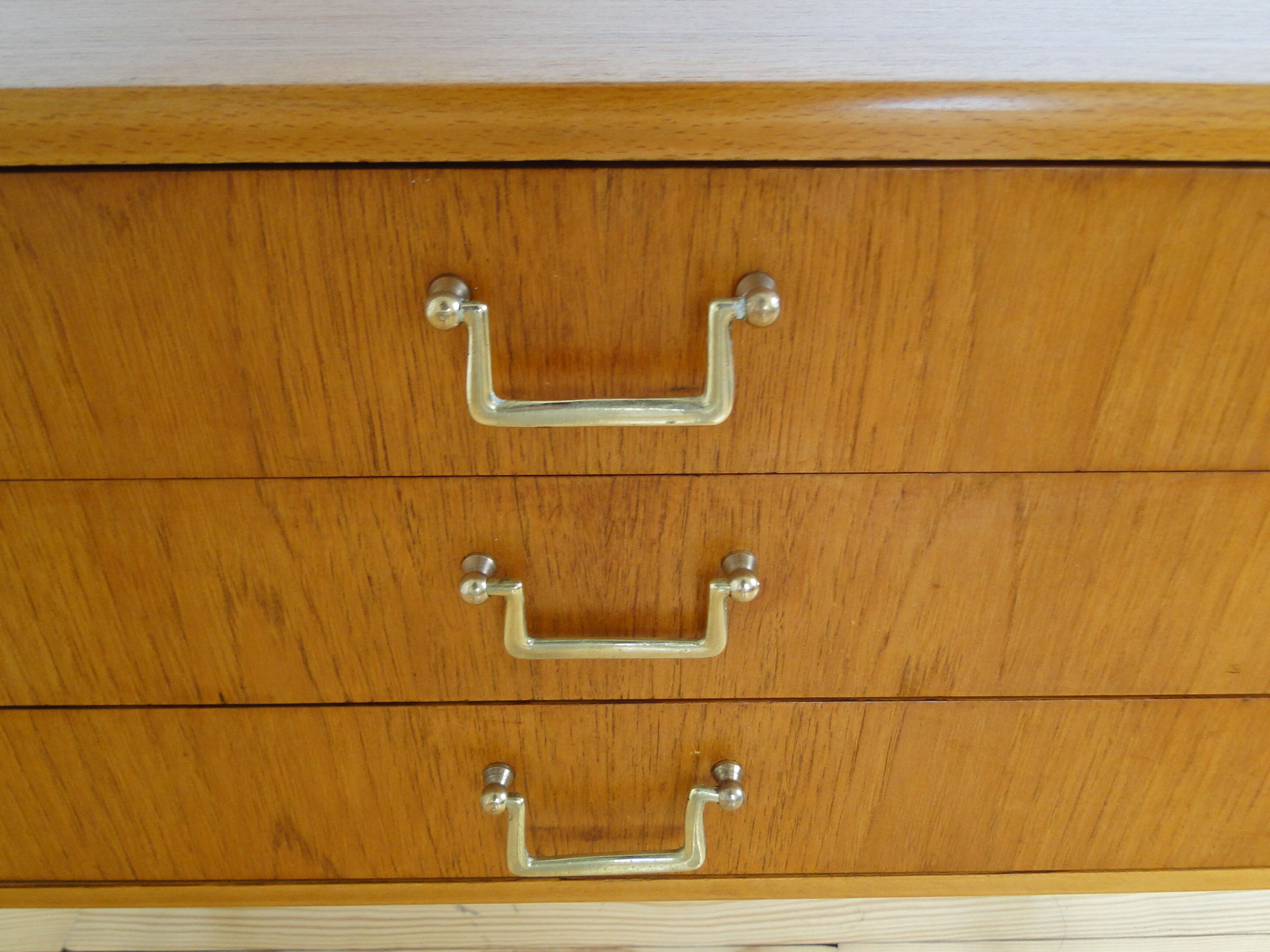 Chest of drawers scandinavian entrance furniture in mid century teak
