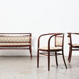Otto Wagner Wiener Secession Seating Set for Mundus Austria 1903