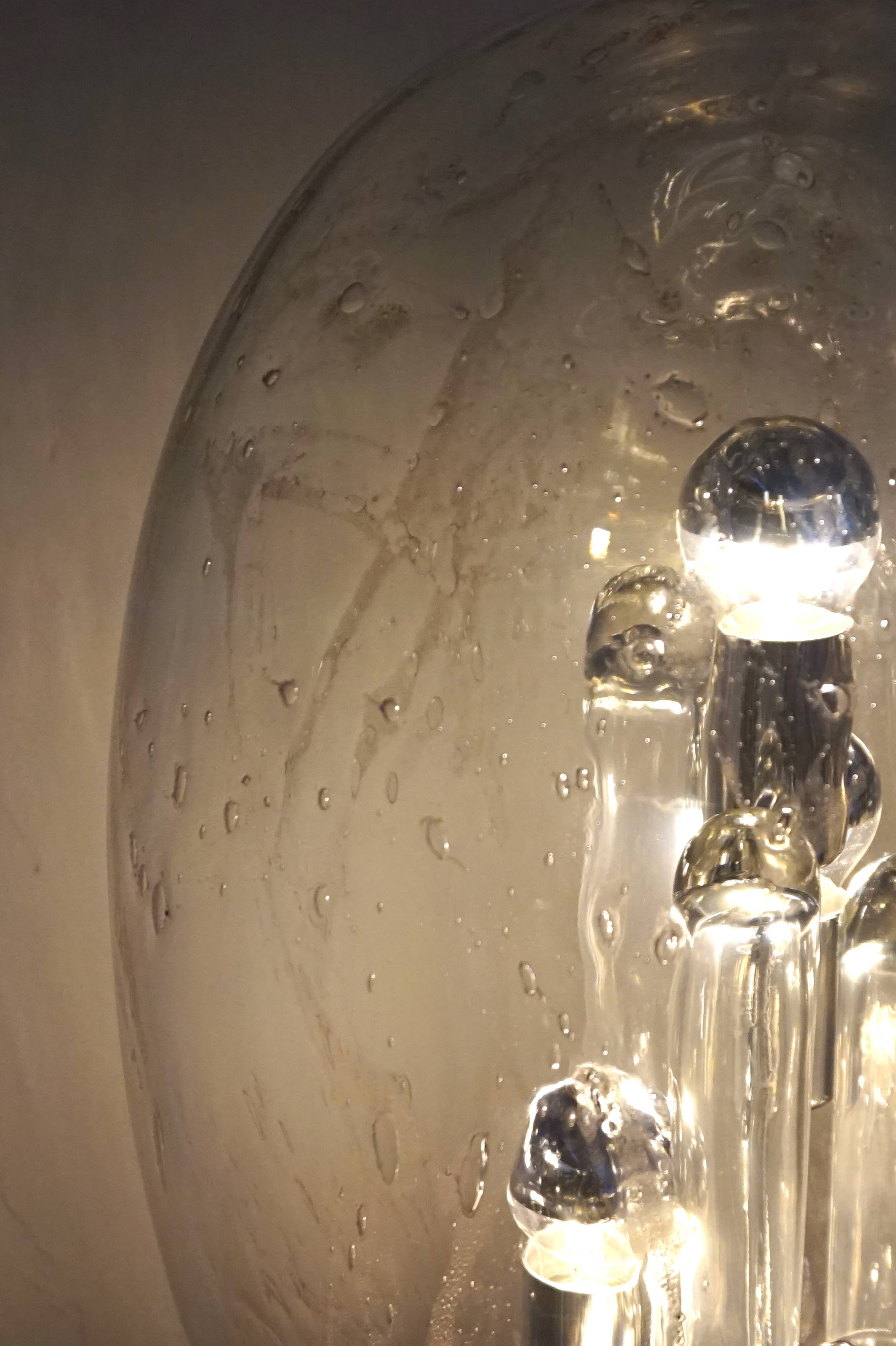 Lampe de table Doria Big Ball Space Age, 1970