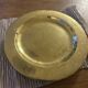 Round brass plates
