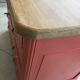 Vintage terracotta chest of drawers