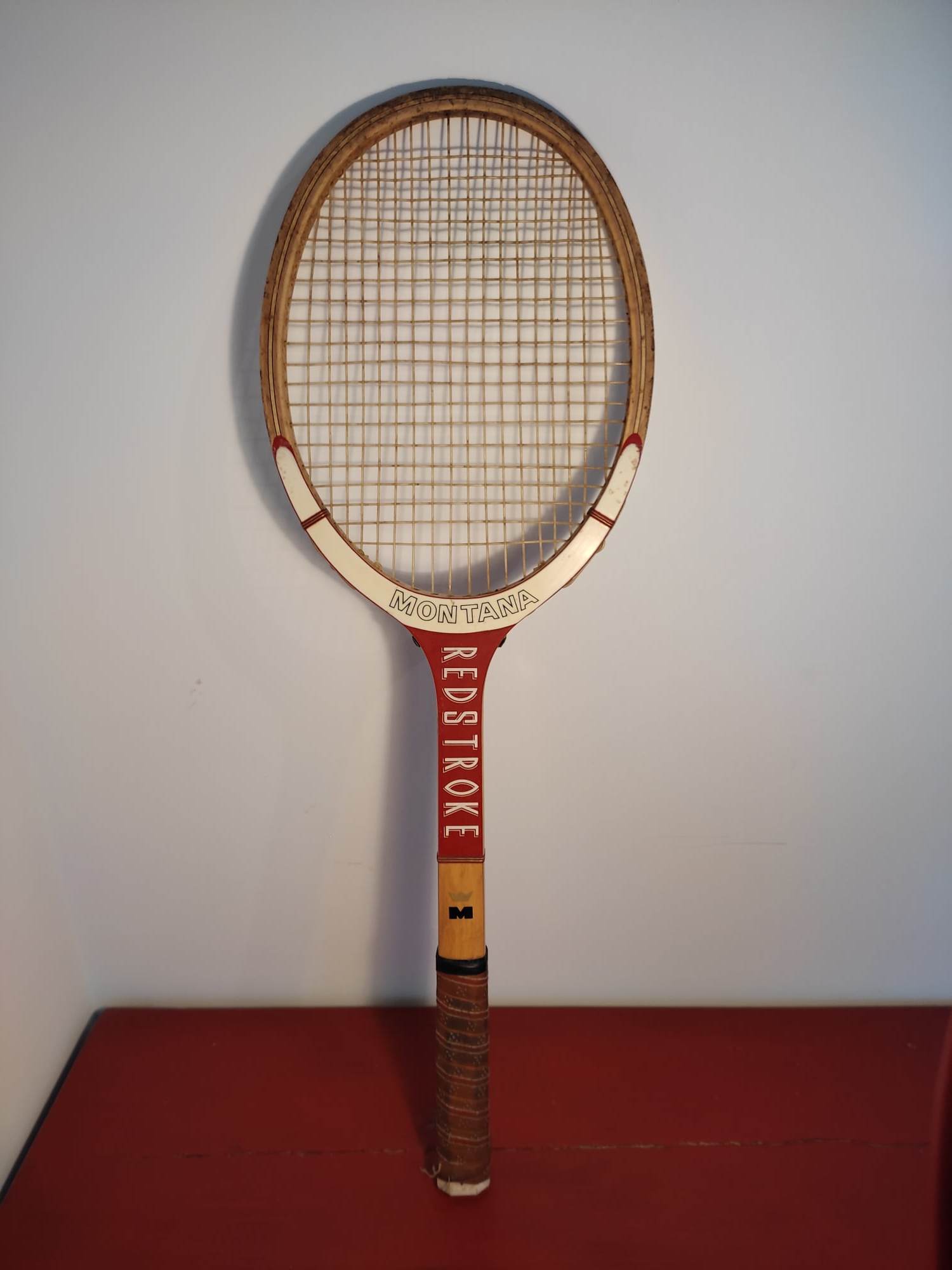 Vintage wooden tennis racket "Montana Paris"