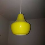 Vintage opaline pendant lamp