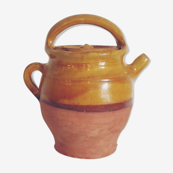 Old terracotta jug