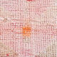 Tapis coureur rose & rouge, 76x299cm