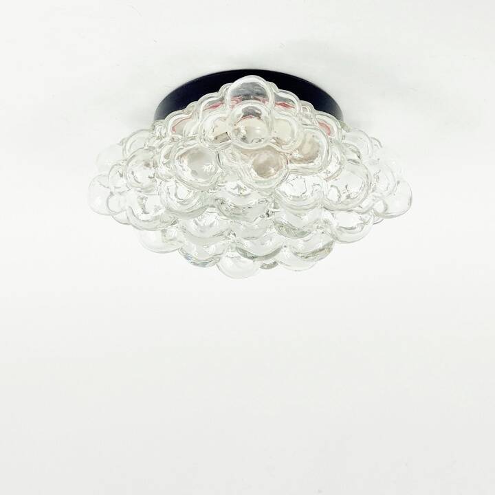 Applique murale en verre bullé du milieu du siècle par Helena Tynell pour Limburg, années 1970