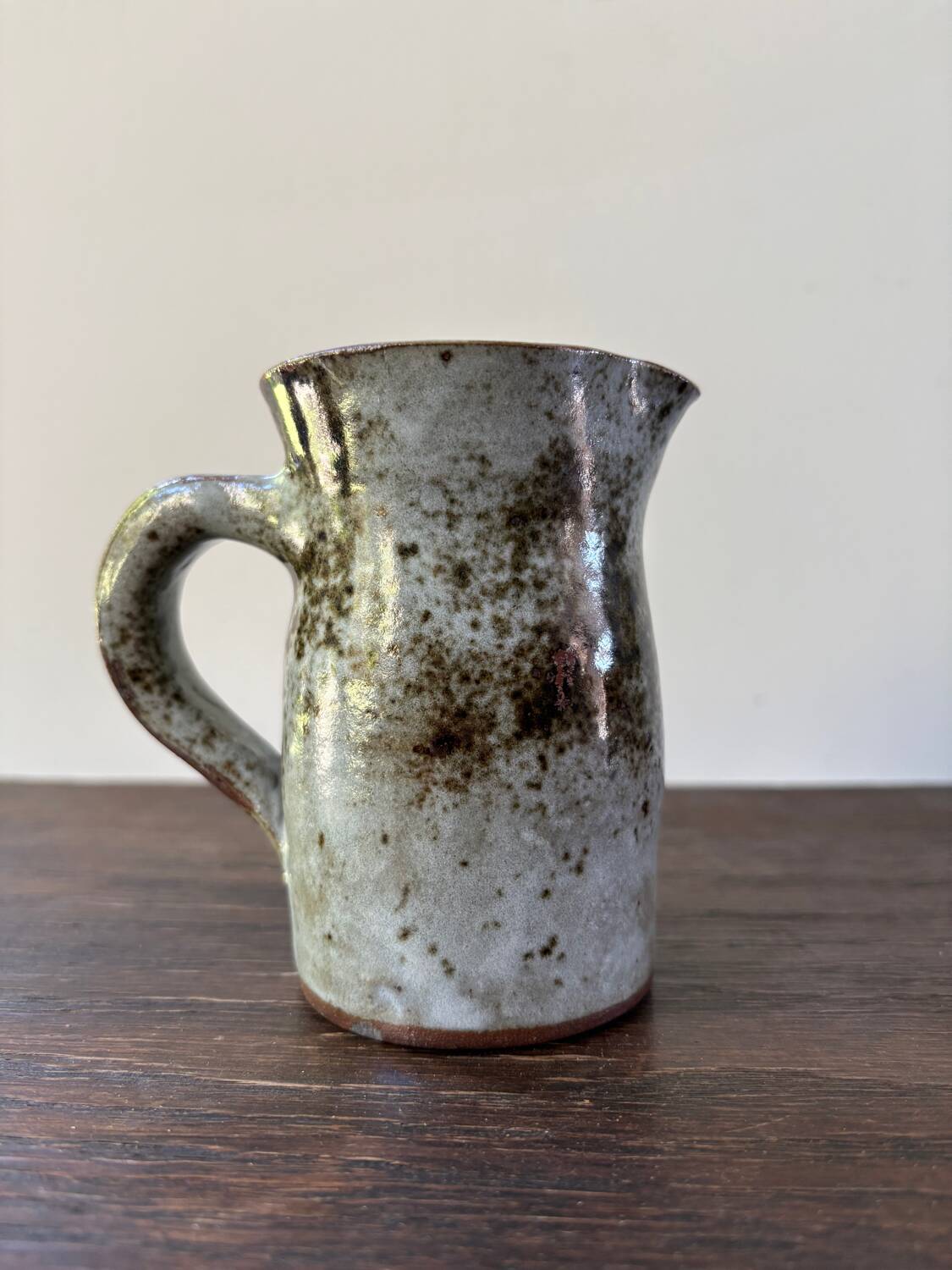 Chantal and Thierry Robert ceramic pitcher, vintage 70s