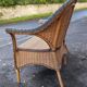 Rattan bench