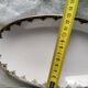 2 porcelain dishes with lions in the French Art Deco style
