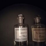 Pair of Pharmacy bottles