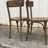Pair of Thonet chairs from the 50s