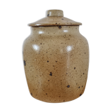 Pyrity sandstone pot with lid