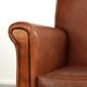 Comfortable set of sheepskin armchairs with and a timeless design