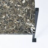 Marble and metal coffee table circa 1950