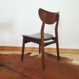 6 chairs in vintage Rio palissandre Denmark 1960 HP HANSEN MØBELINDUSTRI