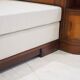 Mid-century meridian by Giuseppe Gibelli with bedside table.